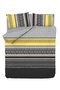L'essentiel linge de maison Juego de funda de edredón Formas - Yellow